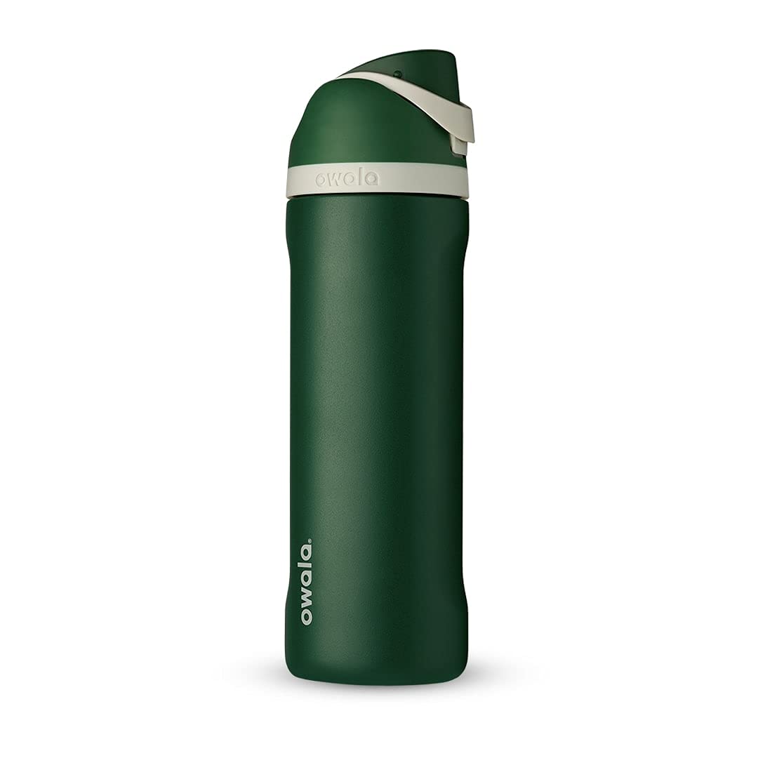 Owala FreeSip 24oz Harry Potter bottle in Slytherin color, ideal for travel hydration