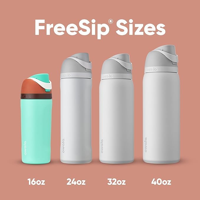 Owala FreeSip carry loop doubles as a lock for security