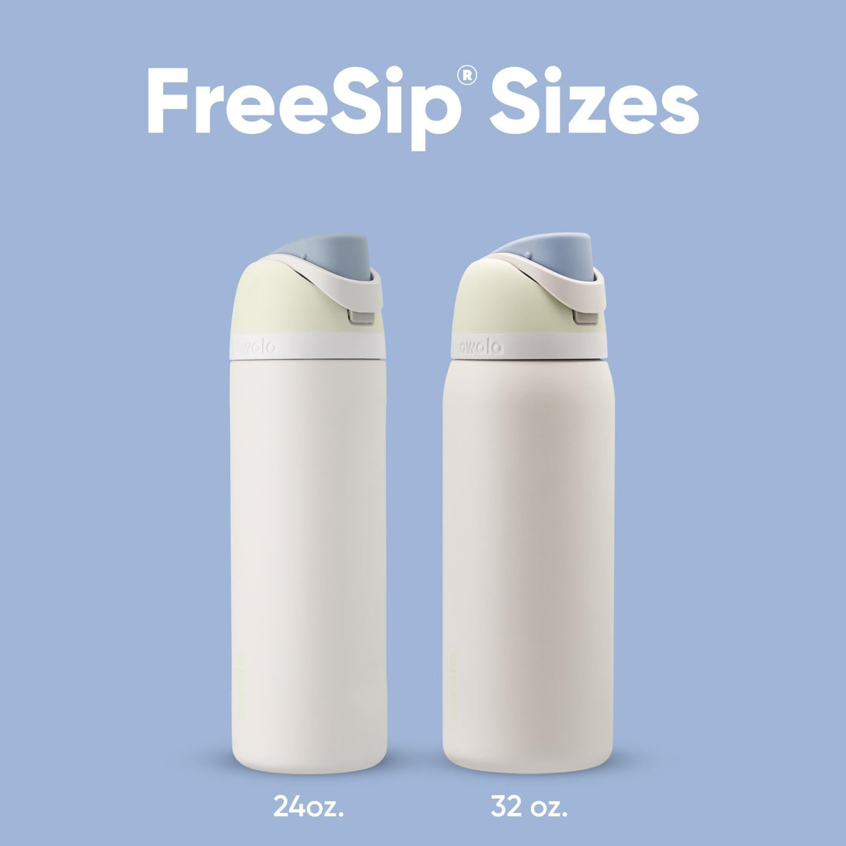 Owala FreeSip double-wall insulation keeps beverages cold for 24 hours.
