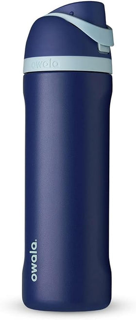 Owala FreeSip Ravenclaw bottle 24oz side view for on-the-go hydration