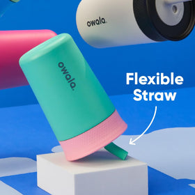 Owala Kids Tumbler insulated stainless steel keeps beverages cold for hours