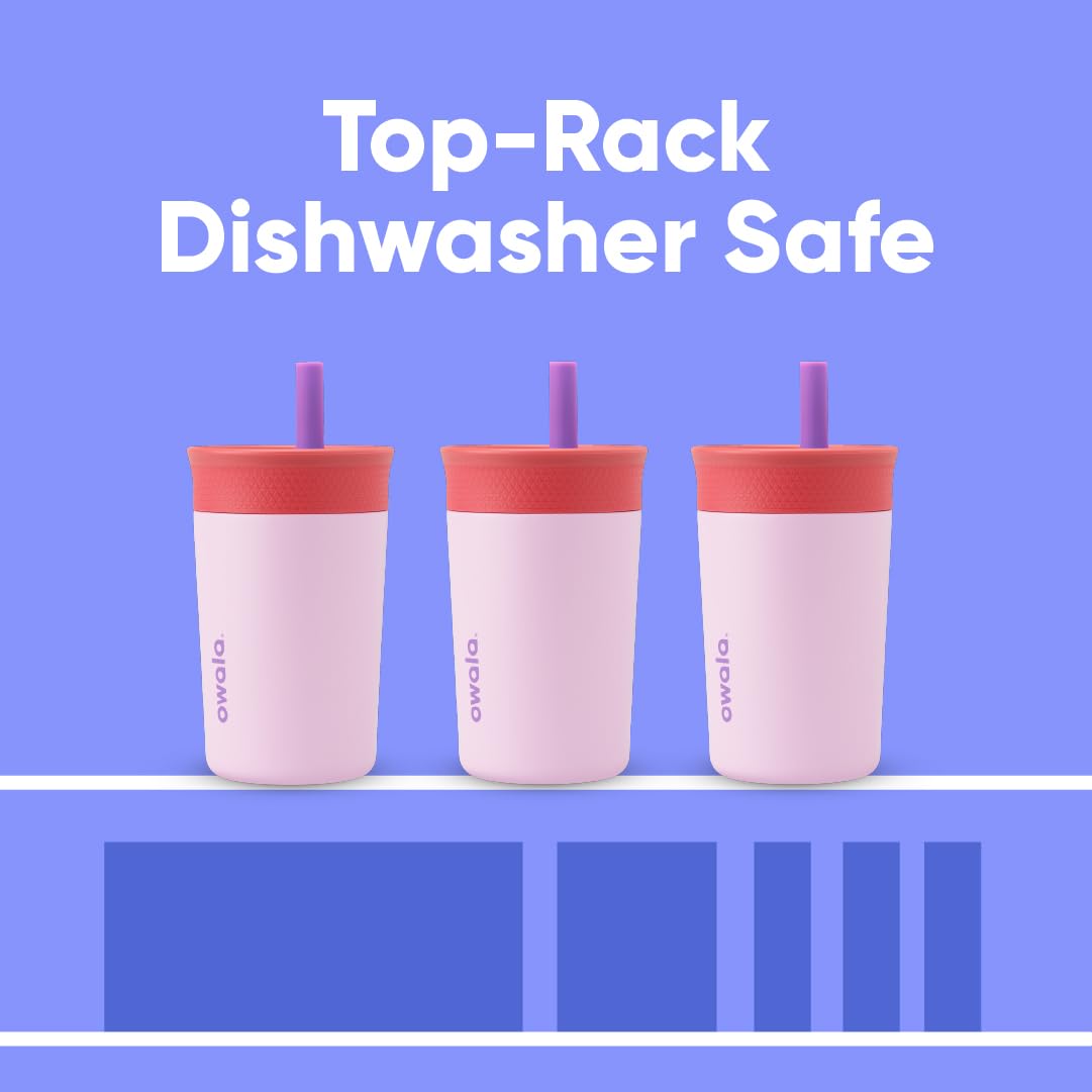 Owala Kids Tumbler Navy and Blue color option ideal for school or travel