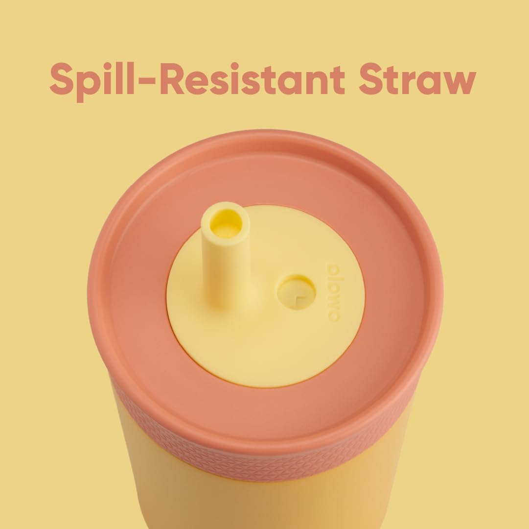 Owala Kids Tumbler removable straw is easy to clean after snacks