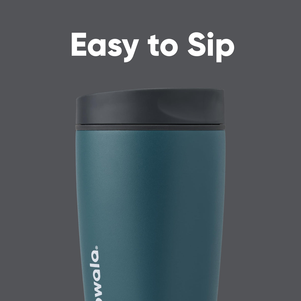 Owala leakproof lid demonstrates secure transport in bags and car cup holders.