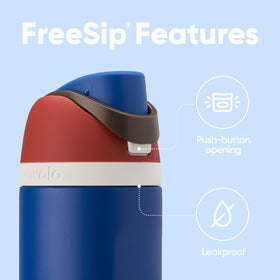 Owala Marvel FreeSip with double-wall insulation keeps drinks cold up to 24 hours