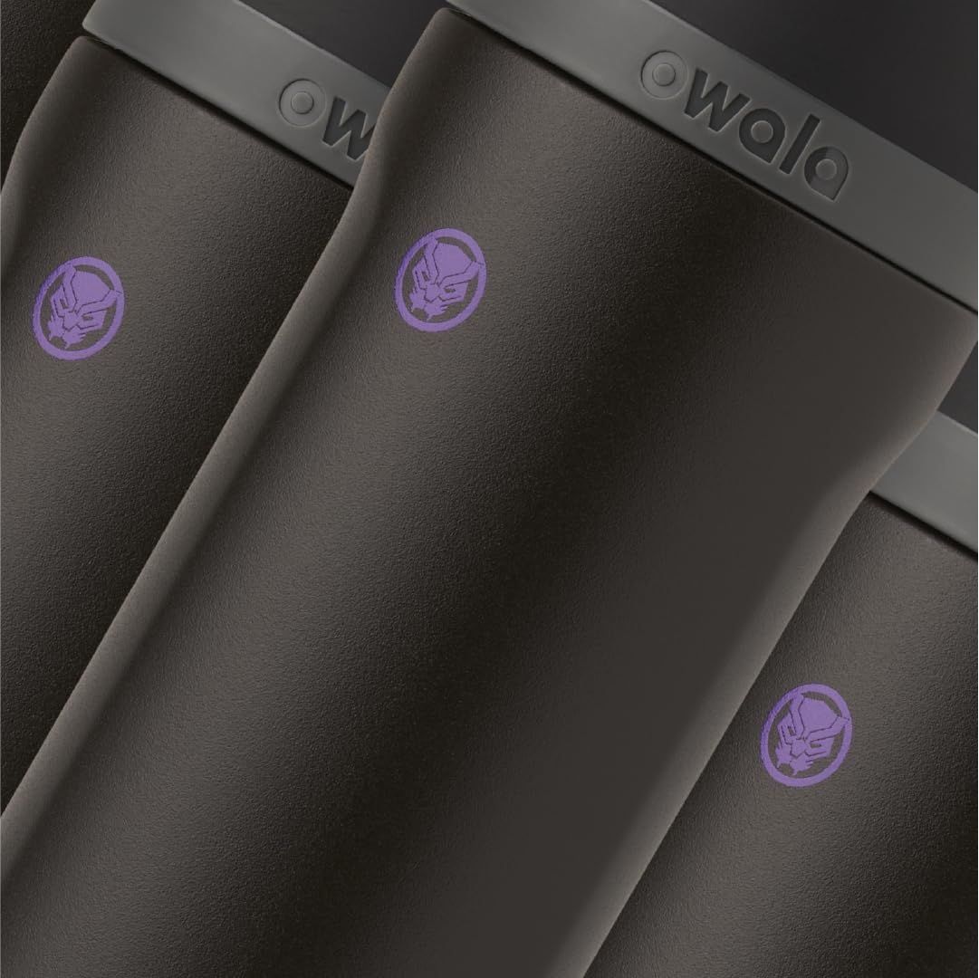 Owala Marvel FreeSip carry loop doubles as a lock for transport.