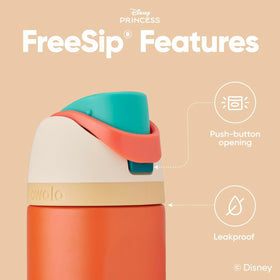 Owala Moana FreeSip wide-mouth opening for quick ice and easy cleaning.