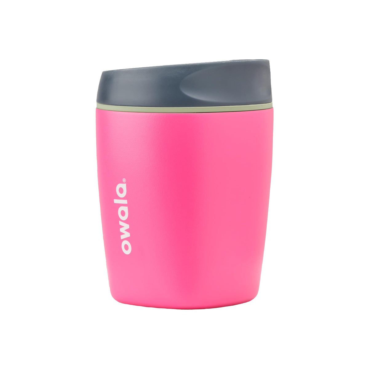 Owala SmoothSip 10oz tumbler with splash-resistant lid keeps drinks secure on the go.