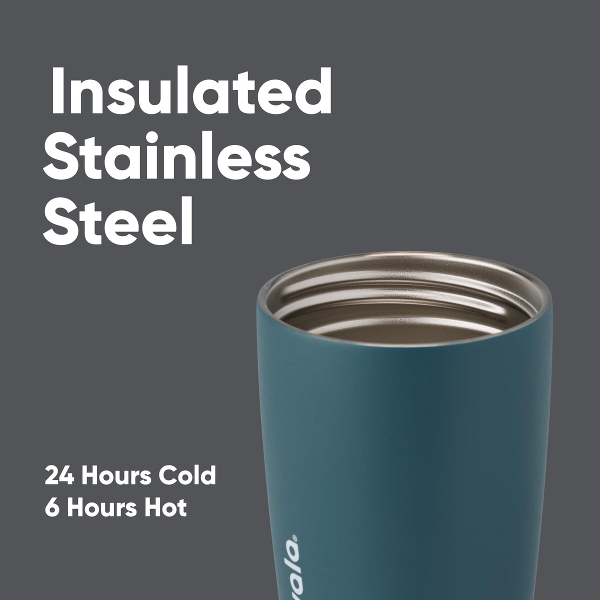Owala SmoothSip slider demonstrates comfortable sipping without splashes.