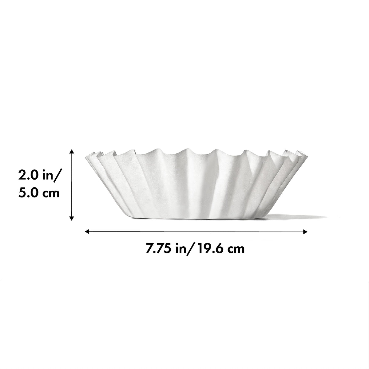 OXO Brew wave-design filter flow emphasizes air and coffee circulation for smoother brew.