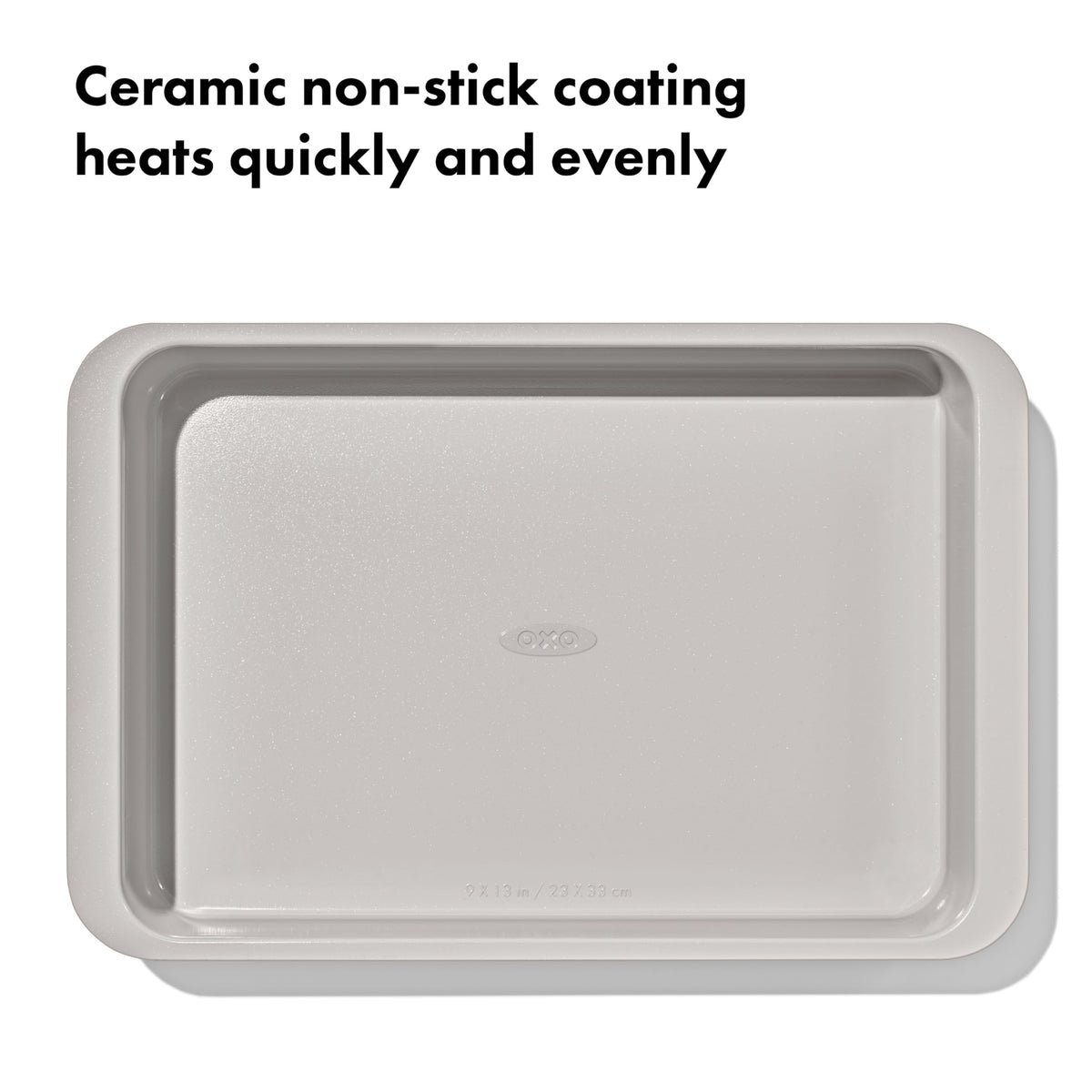 OXO Good Grips pan markings on top simplify selecting the right size