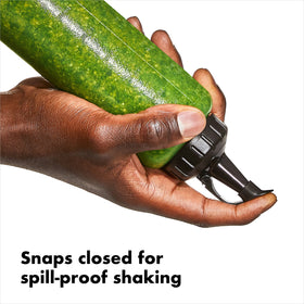 OXO Good Grips Chef's Squeeze Bottle wide-tip ideal for thick dressings and sauces.