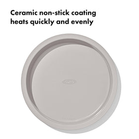 OXO Good Grips bakeware uses heavy-gauge aluminized steel for durability.