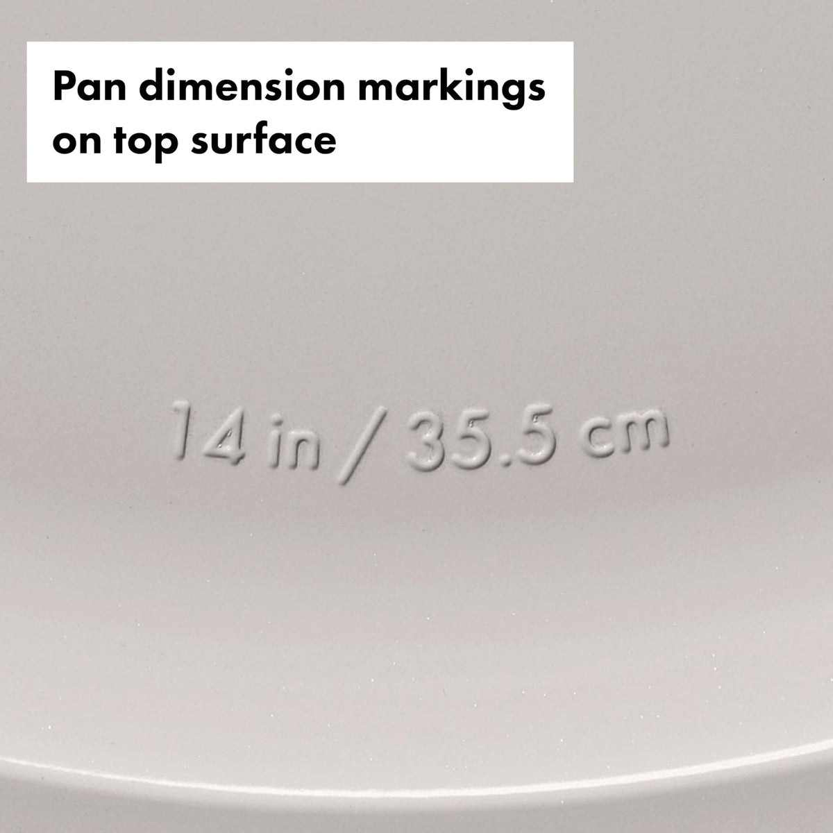 OXO Good Grips storm blue interior designed for easy cleaning after baking