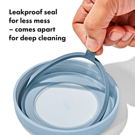 OXO Twist & Stack 40 oz container BPA-free for safe food storage.