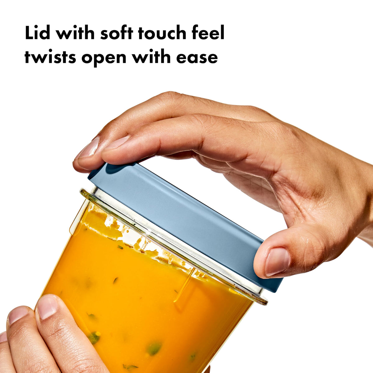 Two-pack of 32oz containers for leftovers and on-the-go meals