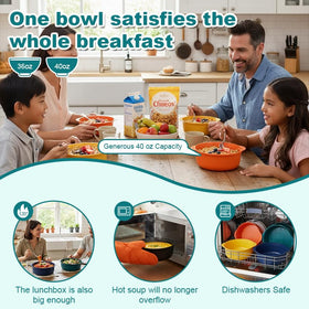 Oylnidea BPA-free polypropylene bowls designed for safety, durability, and everyday use.