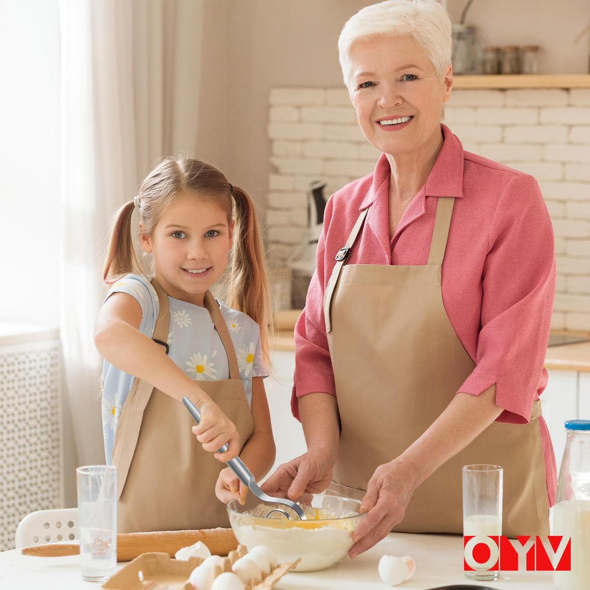 OYV versatile kitchen tool for dough, batter, and mashed potatoes.