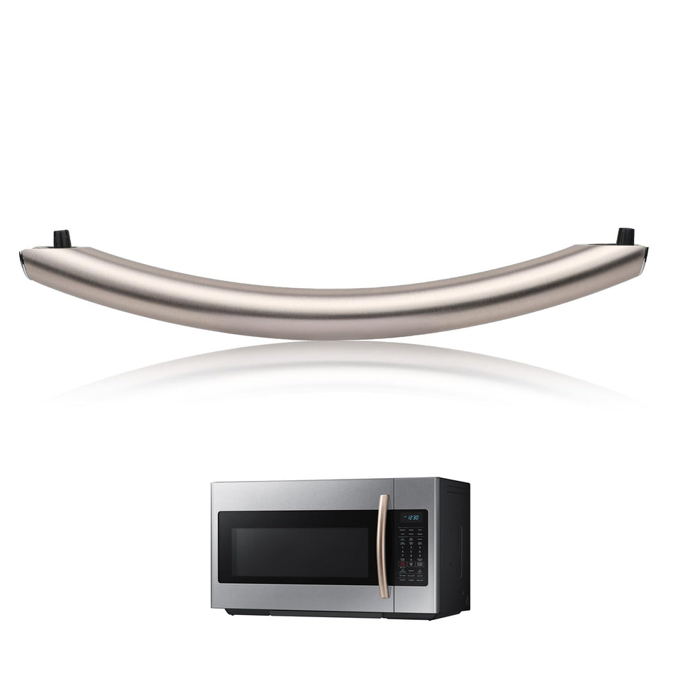 P Polerden rose gold microwave door handle, 12.28 inches, ready to replace Samsung ME16A4021AS