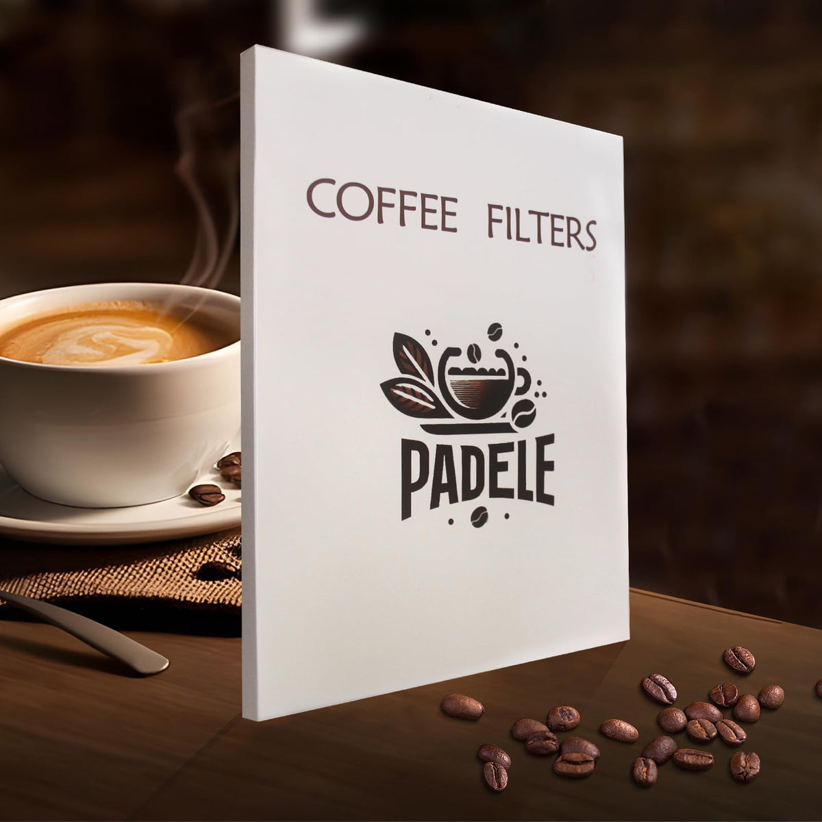 PADELE filter holder keeps filters organized and fresh
