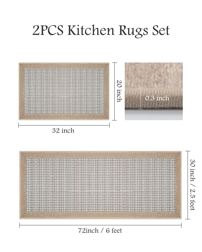 PADOOR 20x32 front-sink mat absorbs spills while you wash dishes.