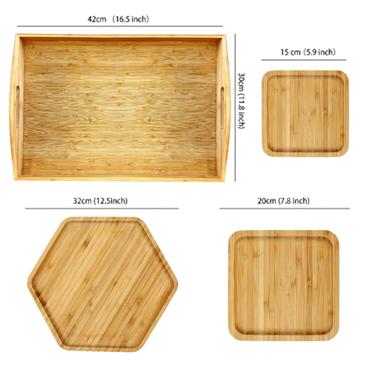 PAFREWOG hexagon small plate adds style to the board for dips and bites