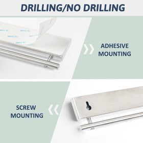 Pailexin screw mounting provides a secure, long-lasting wall installation.