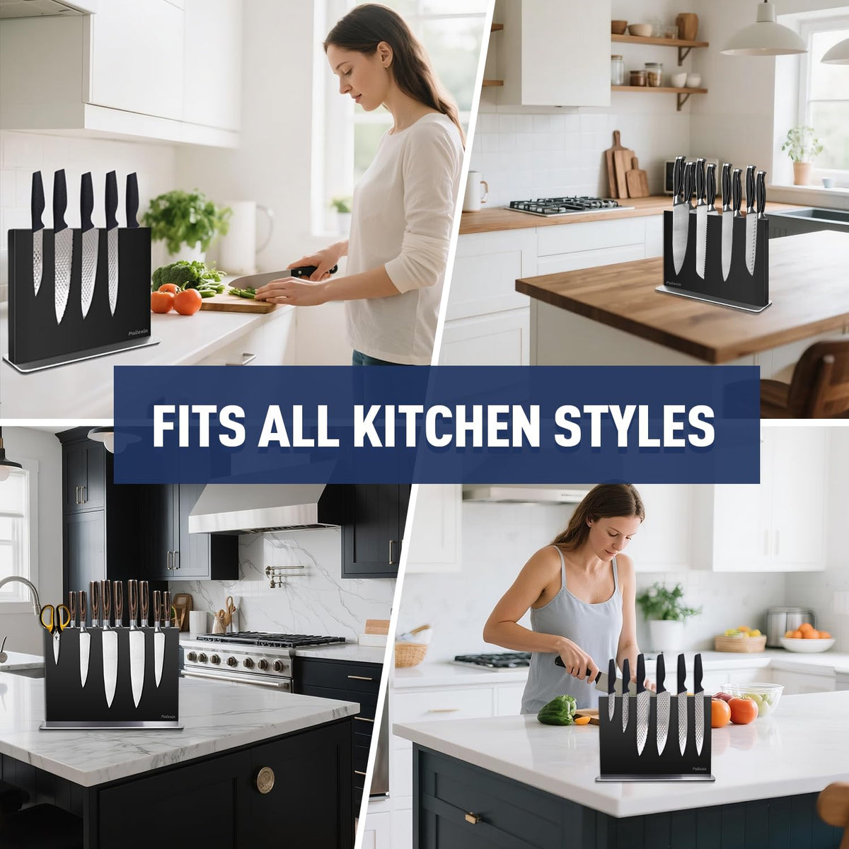 Pailexin compact design saves counter space for organized kitchen prep.
