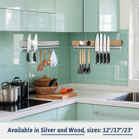 Pailexin stainless steel magnetic knife strip with strong hold