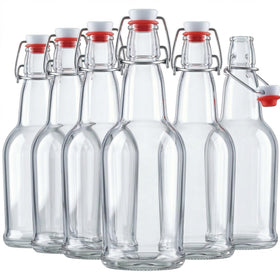 Paksh Novelty swing-top bottle with airtight lid, ideal for stylish beverage service.