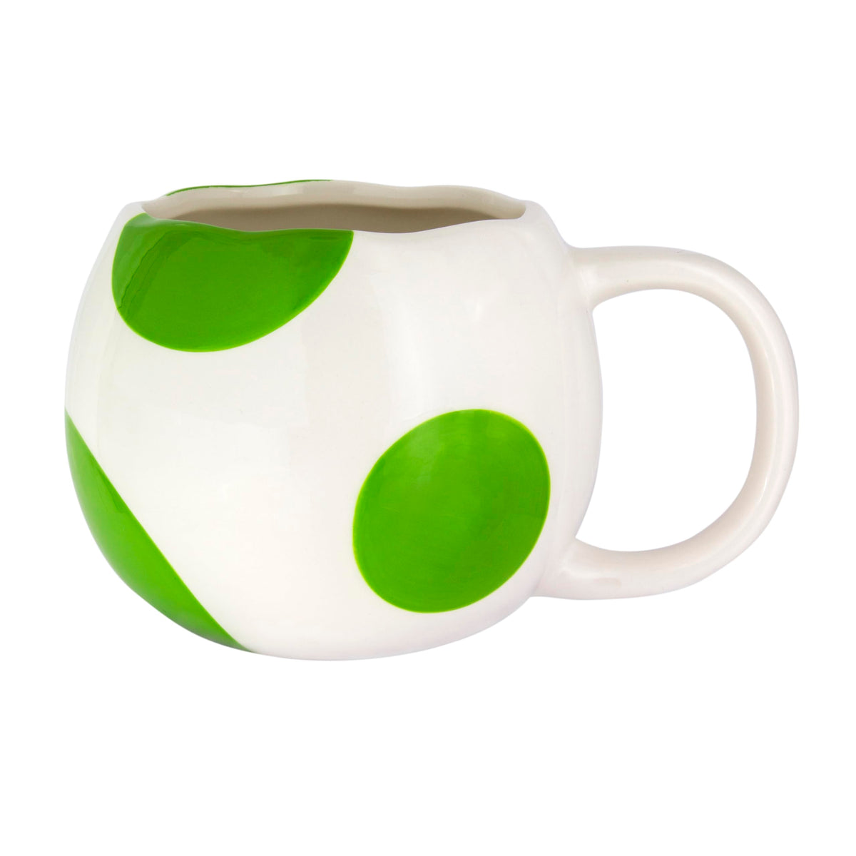 Paladone Yoshi egg mug with iconic Mario design and large capacity.