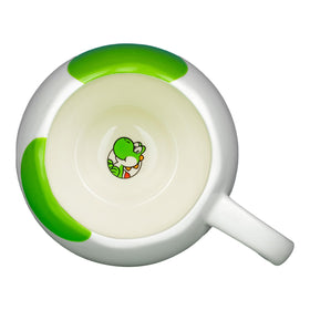 Hidden Yoshi egg surprise inside for playful coffee breaks.