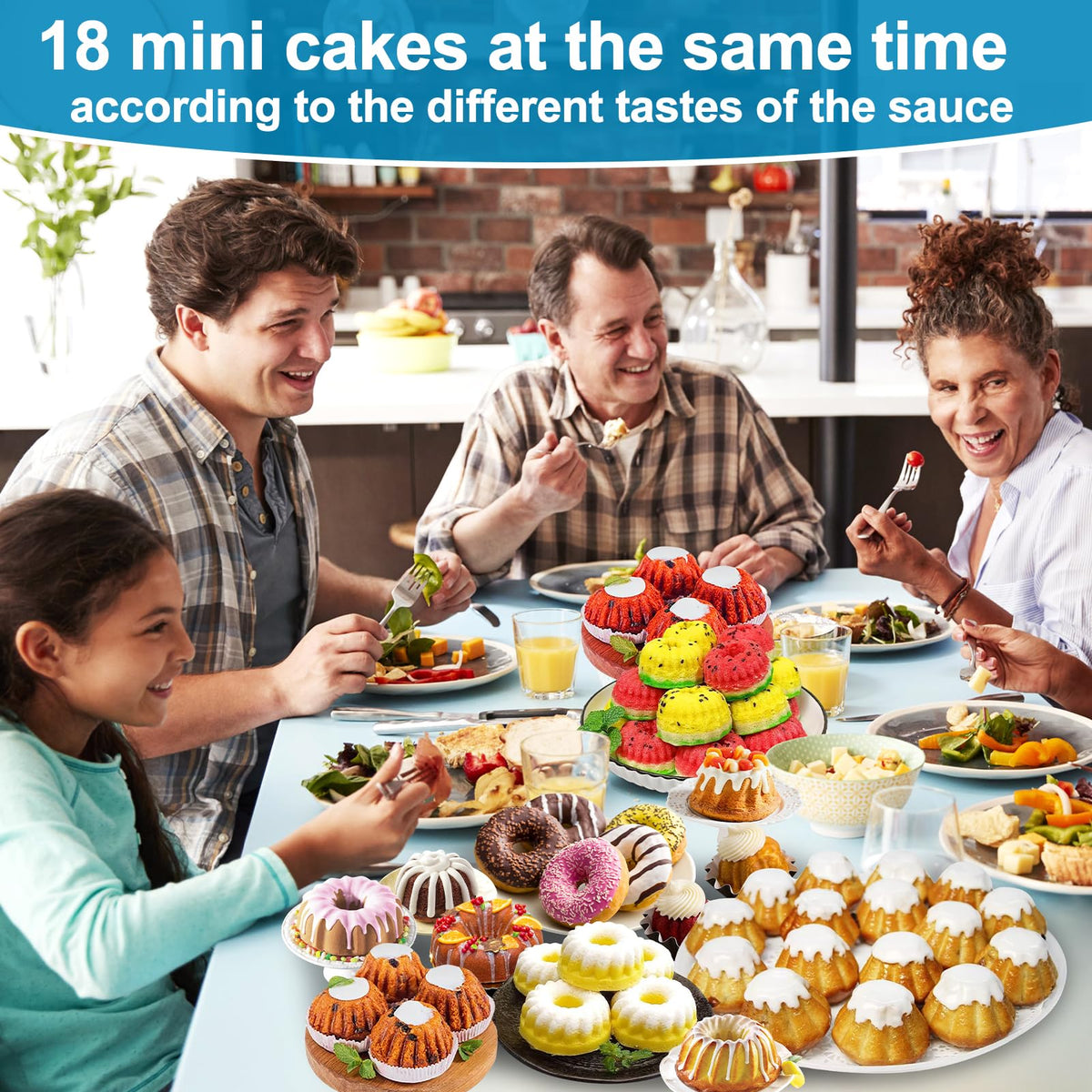 Palksky dishwasher-safe silicone pan highlights easy cleanup after baking.