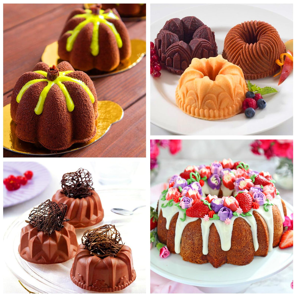 Palksky multi-purpose silicone mold for cakes, chocolates, soaps and crafts.