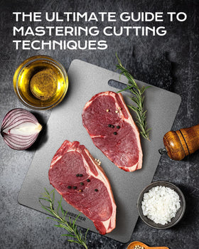 Panbemer Titanium Cutting Board suited for home, outdoors, and travel prep.