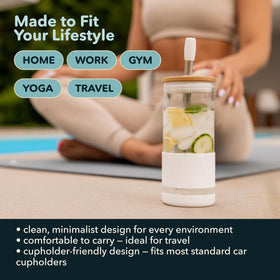Pandaloo borosilicate glass is dishwasher safe for easy cleaning.