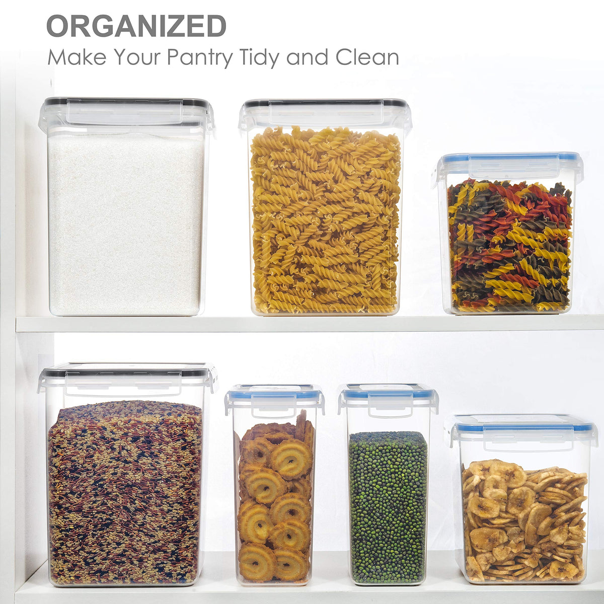 PANTRYSTAR BPA free material delivers durable food storage you can trust.