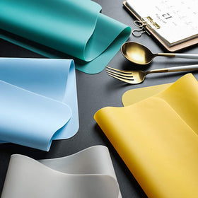 Panzexin placemats are dishwasher safe for easy cleanup.