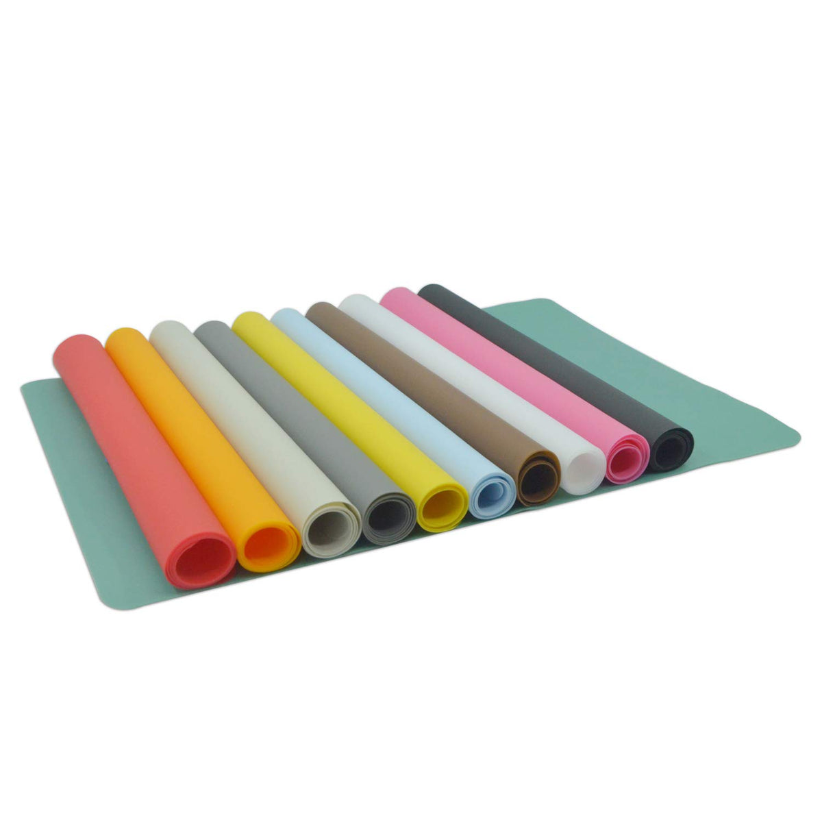 Panzexin mats roll for compact storage after cooking.
