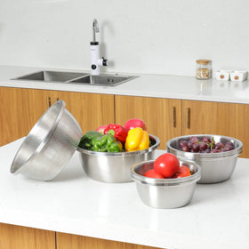 Paoli mixing bowl polished inside showcases easy cleaning and prep surface.