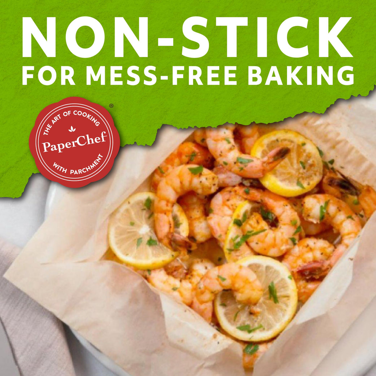 PaperChef parchment bags for steaming preserve moisture and flavors.