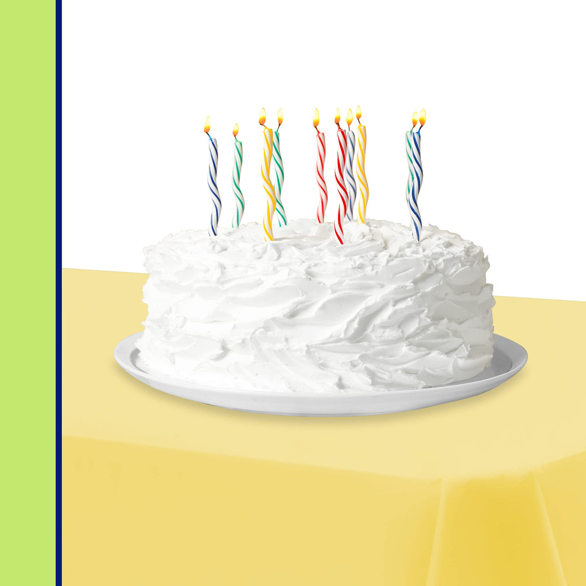 Party Dimensions premium heavy-weight table cover provides durable tabletop protection.