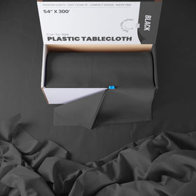 Party Solids portable disposable tablecloth roll for easy transport
