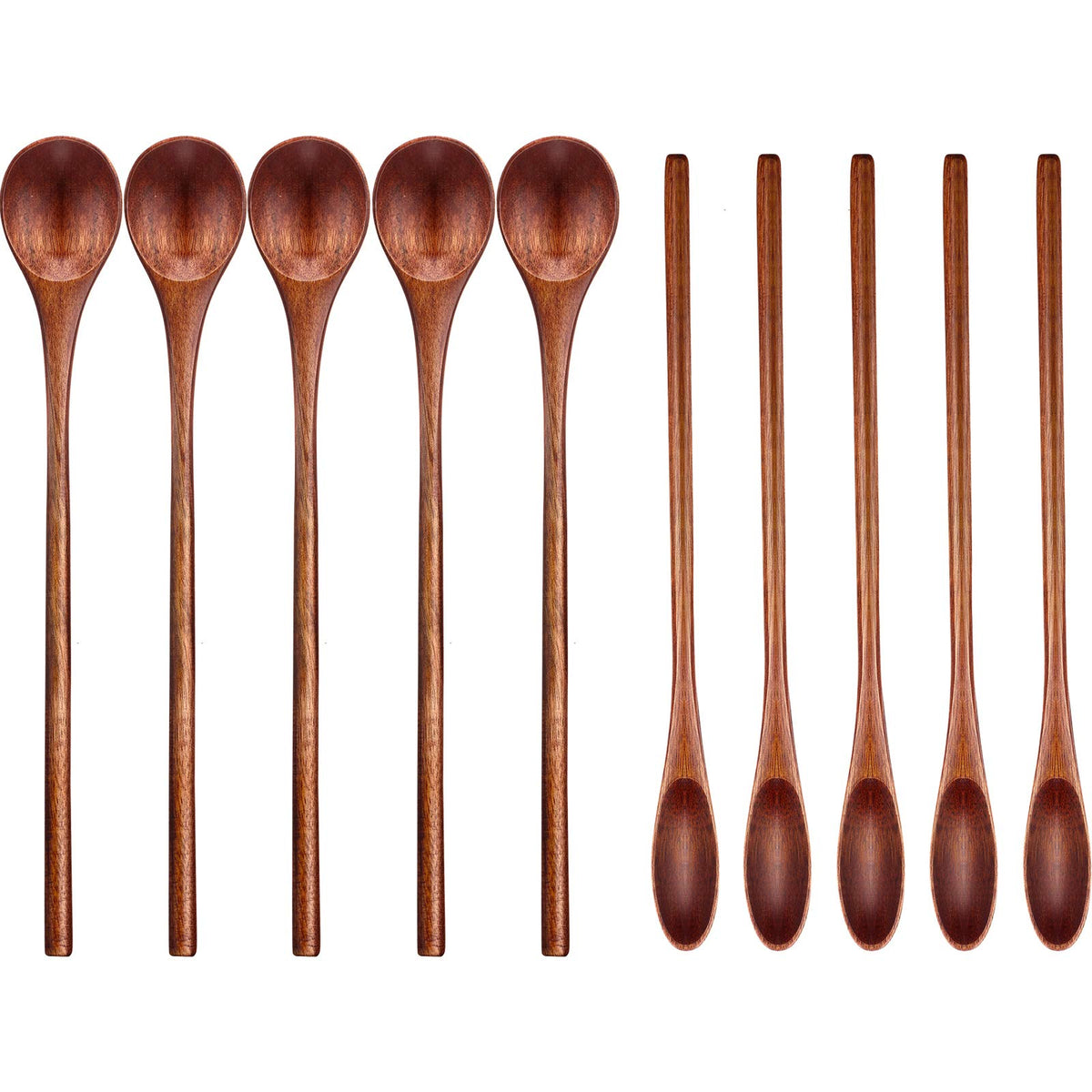 Patelai wooden spoons neatly stored in drawer organizer