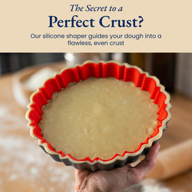 Patz&Patz pie weight keeping crust flat for bubble-free bake