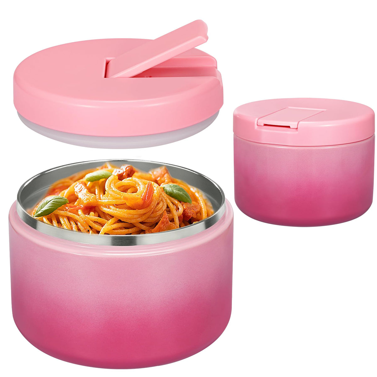 Pawtong buckle lid keeps meals easy to open for kids on the go.