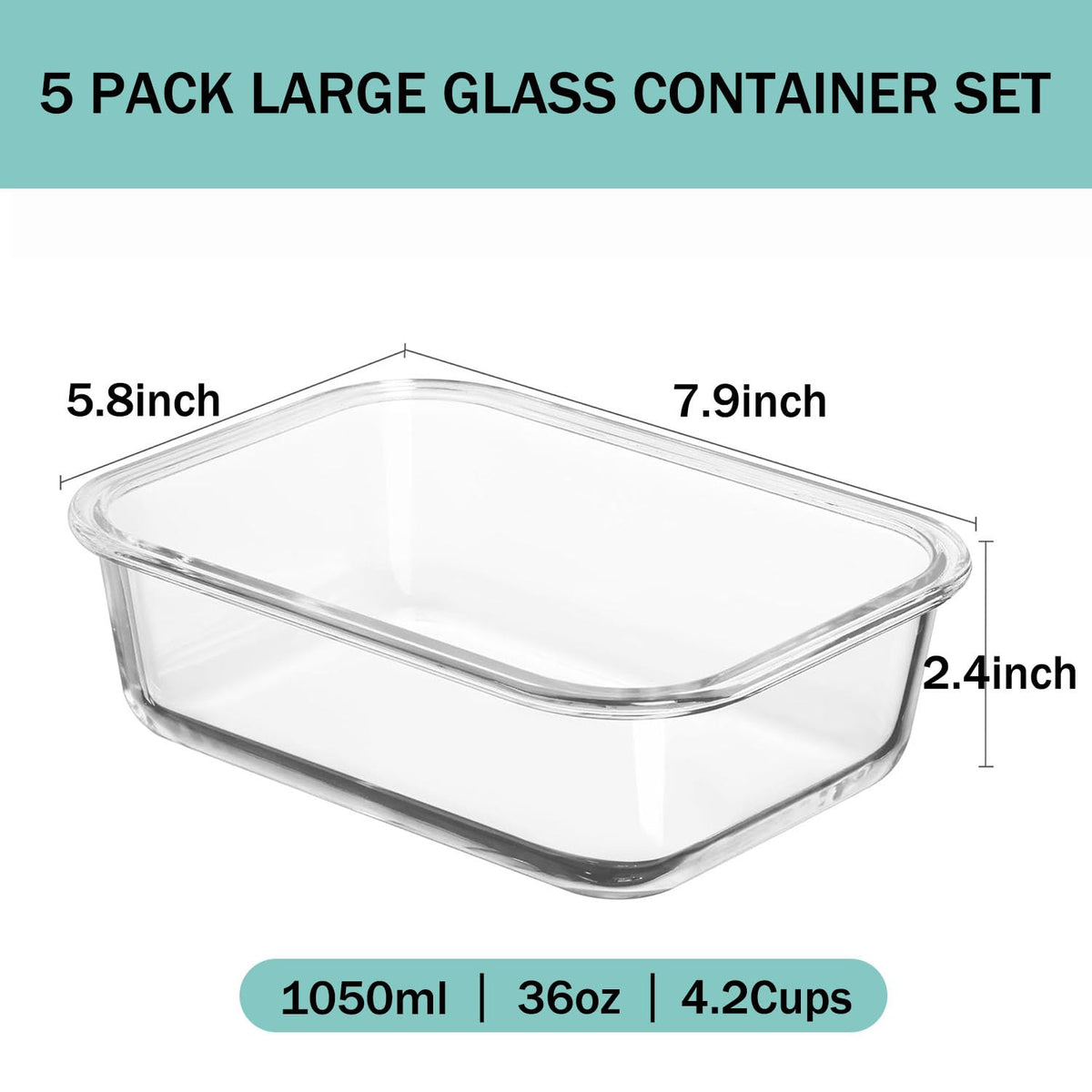 Peaktent airtight lids provide secure freshness for sauces and leftovers.