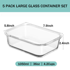 Peaktent airtight lids provide secure freshness for sauces and leftovers.