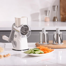 peatend multi-use grater handles cheese, carrots, potatoes and more