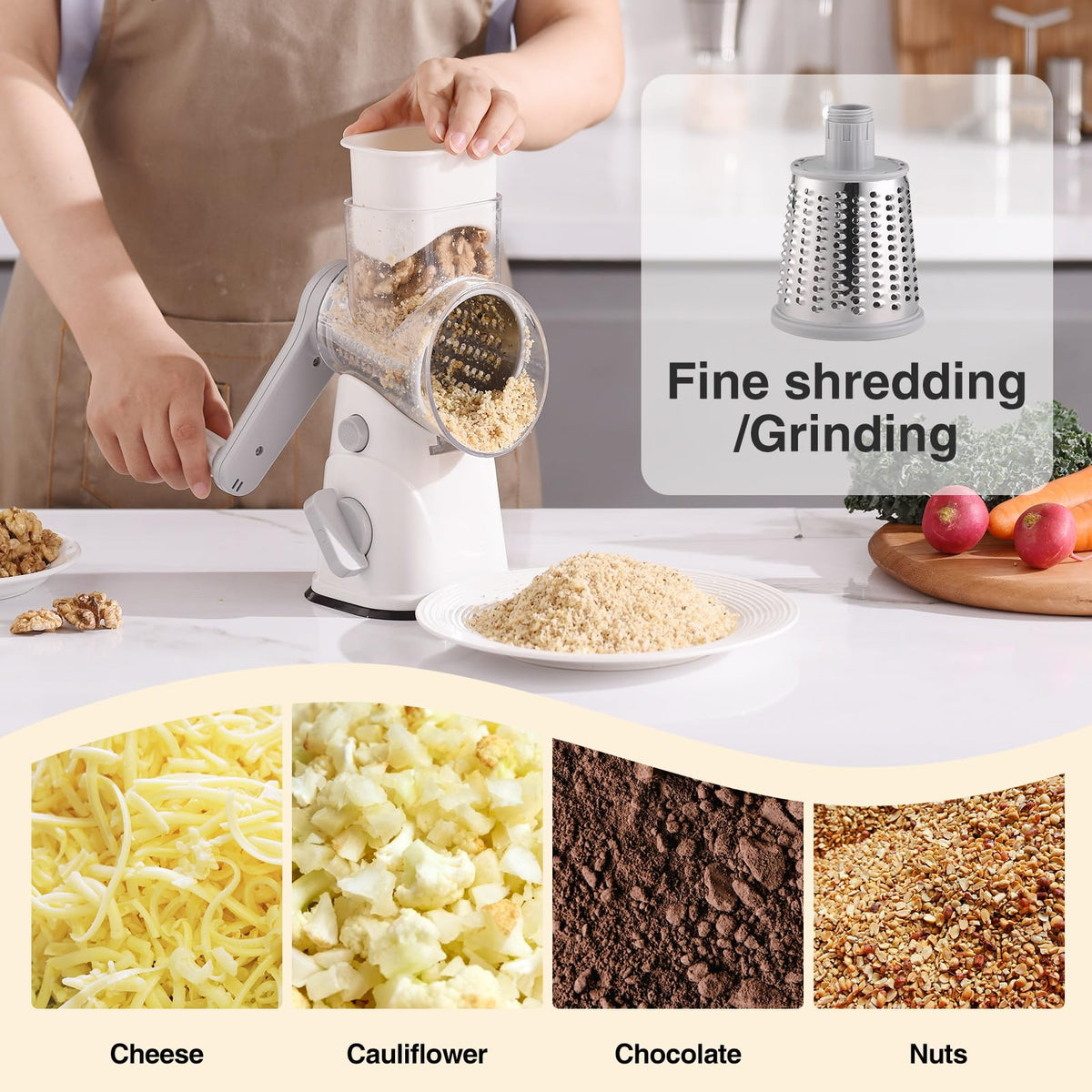 peatend stainless steel blades deliver durable shredding and slicing performance